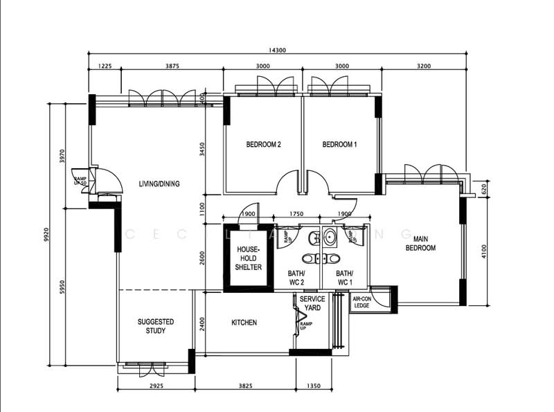 265A Punggol Way, , 3 Bedrooms, 1,205 sqft, HDB Flat For Sale, by Cecilia Wong, 500067971 - PropertyGuru.com.sg