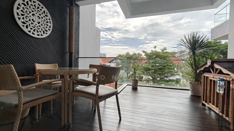East Coast Residences, 412 Upper East Coast Road, 3 Bedrooms, 1,001 sqft, Condominium For Rent, by Desmond Mok, 500067976 - Balcony - PropertyGuru.com.sg