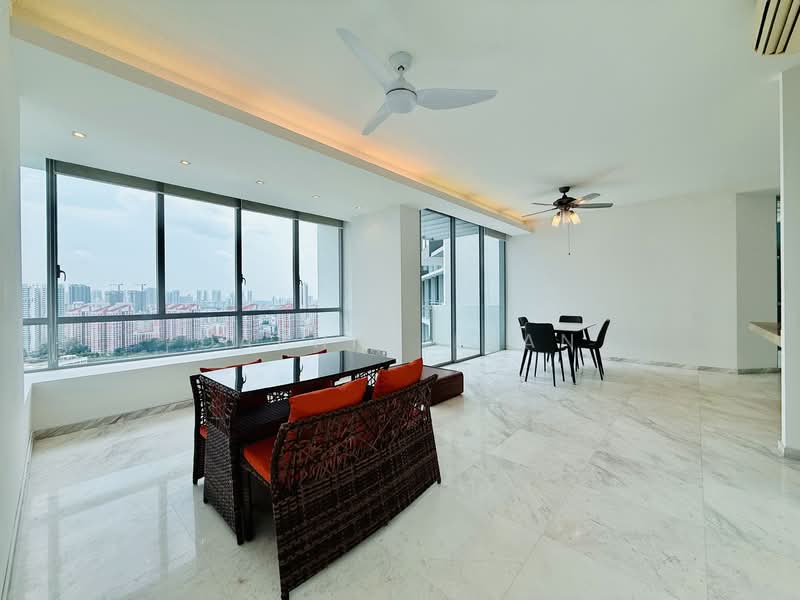 The Chuan, 31 Lorong chuan, 4 Bedrooms, 2,282 sqft, Condominium For Rent, by Daphne Lean, 500068017 - Living Room - PropertyGuru.com.sg