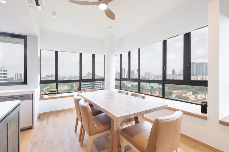 The Interlace, 206 Depot Road, 3 Bedrooms, 2,142 sqft, Condominium For Rent, by Vevien Ong, 500068043 - Dining Room - PropertyGuru.com.sg