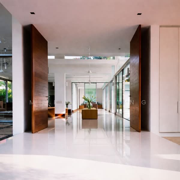 Stately Entrance w Soaring Full-Height