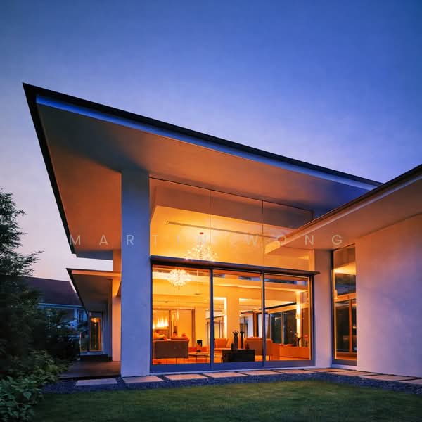 Expansive Living Hall w High Ceilings