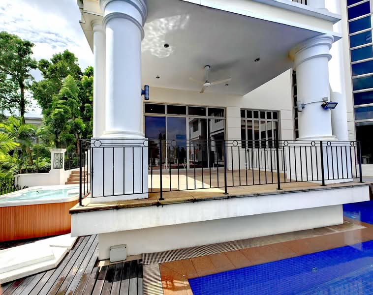 Villas Holland, 4 Bukit Sedap Road, 6 Bedrooms, 12,486 sqft, Good Class Bungalow For Rent, by Kenny Lee, 500068049 - Level 1 - Master Room Balcony - PropertyGuru.com.sg