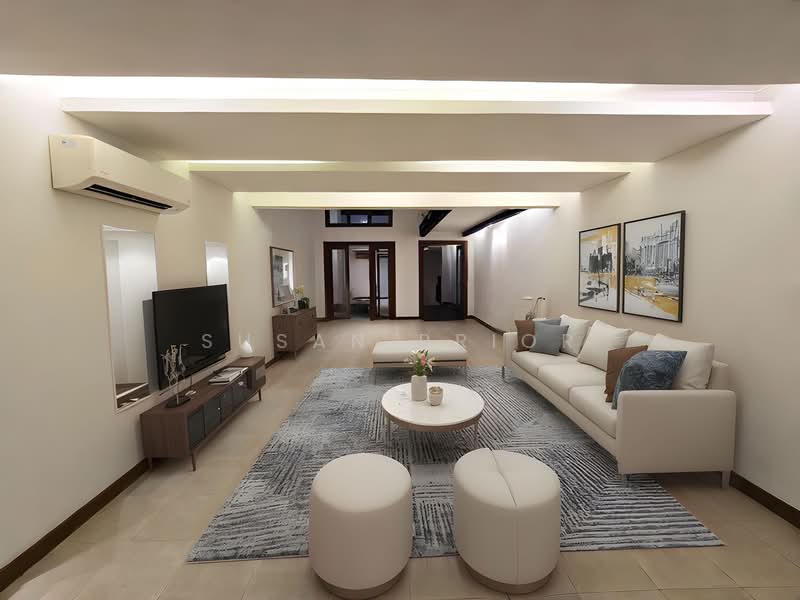 Emerald Hill Stunner 4+3 Conservation House For Sale at S$ 10,100,000 | PropertyGuru Singapore - Living Room