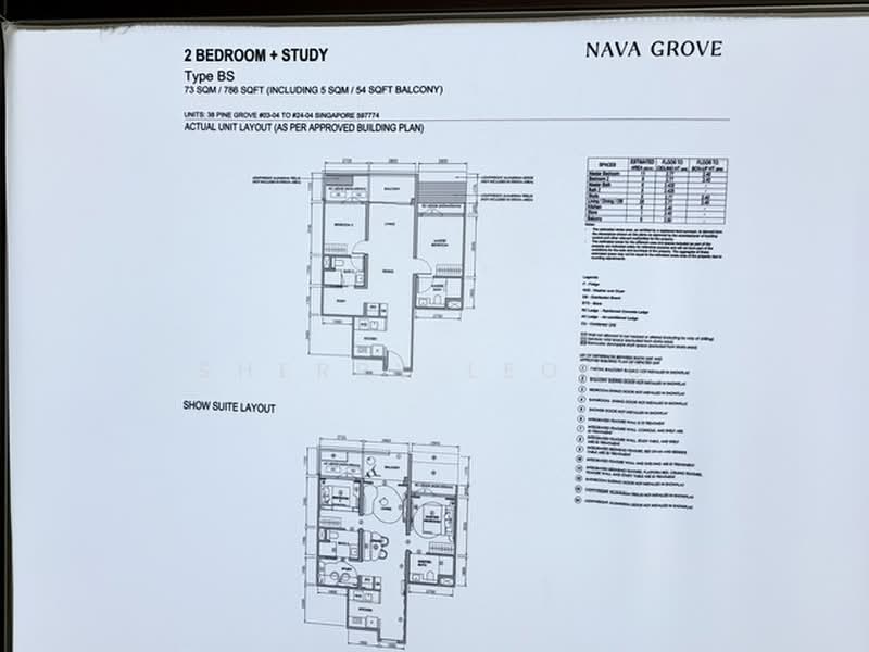 Nava Grove, 38 Pine Grove, 2 Bedrooms, 786 sqft, Condominium For Sale, by Sherry Leong, 500068053 - PropertyGuru.com.sg