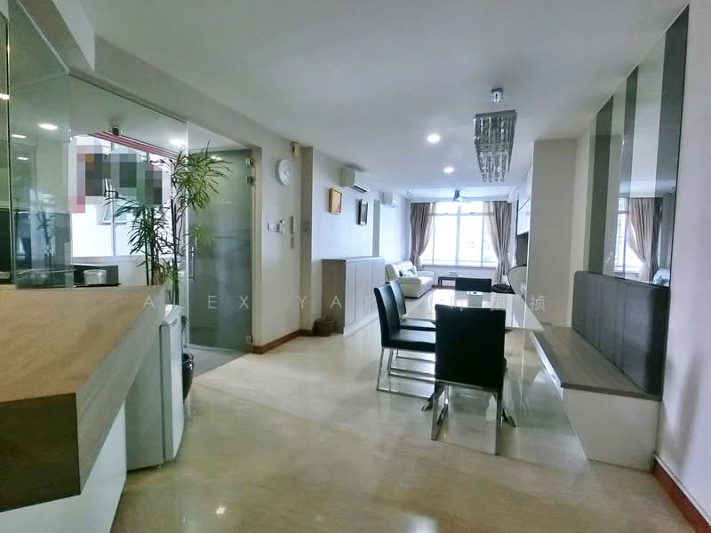 Compass Heights Condominium For Sale at S$ 2,180,000 | PropertyGuru Singapore - Living Room