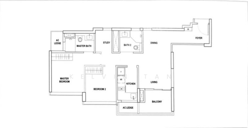 Forett at Bukit Timah, 34 Toh Tuck Road, 2 Bedrooms, 764 sqft, Condominium For Rent, by Kelvin Tan, 500068108 - PropertyGuru.com.sg