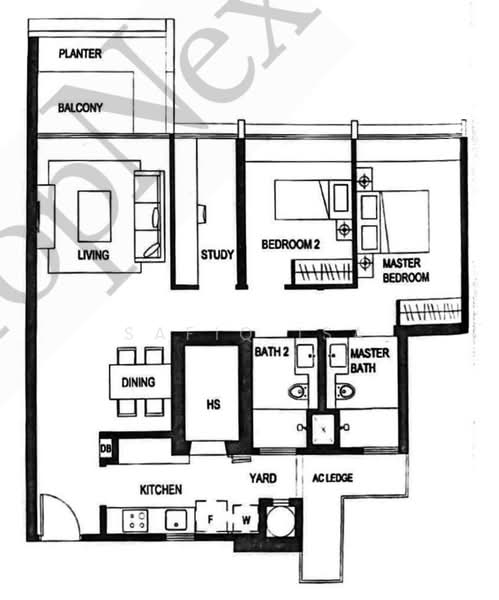 The Minton, 147 Hougang Street 11, 3 Bedrooms, 1,089 sqft, Condominium For Rent, by Safiq Isa, 500068125 - PropertyGuru.com.sg