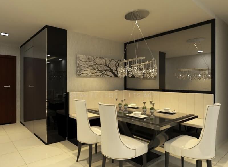 The Minton, 147 Hougang Street 11, 3 Bedrooms, 1,089 sqft, Condominium For Rent, by Safiq Isa, 500068125 - Dining Room - PropertyGuru.com.sg