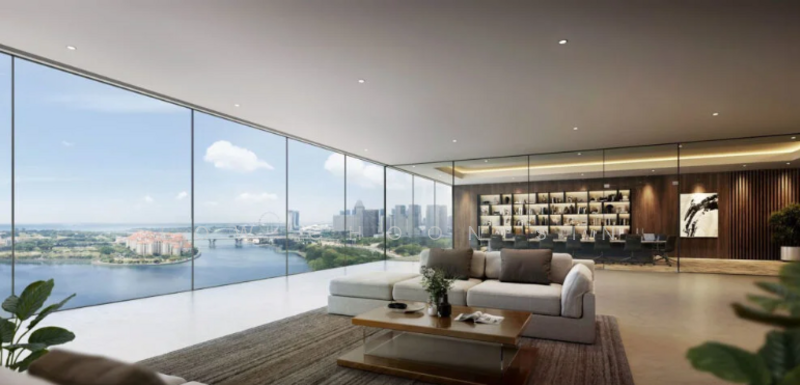 The Golden Mile, 800 Beach Road, 1,109 sqft, Office For Sale, by Low Choon Sin, 500068126 - Living Room - CommercialGuru.com.sg