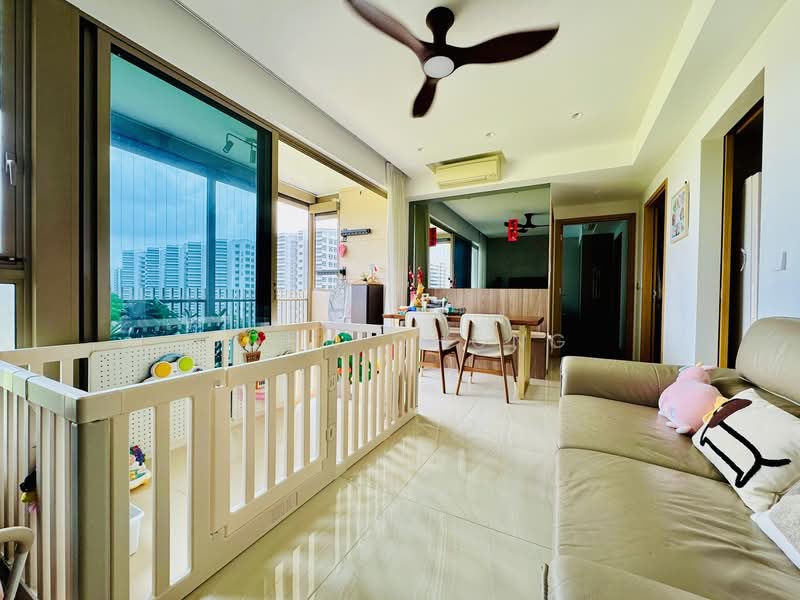 The Vales Condominium For Sale at S$ 1,268,000 | PropertyGuru Singapore - Living Room