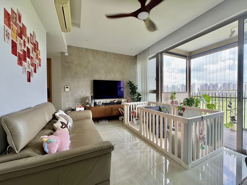 The Vales Condominium For Sale at S$ 1,268,000 | PropertyGuru Singapore - Living Room