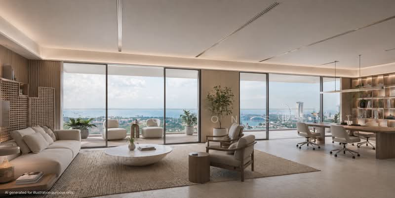 The Golden Mile, 800 Beach Road, 1,528 sqft, Office For Sale, by Low Choon Sin, 500068152 - Living Room - CommercialGuru.com.sg