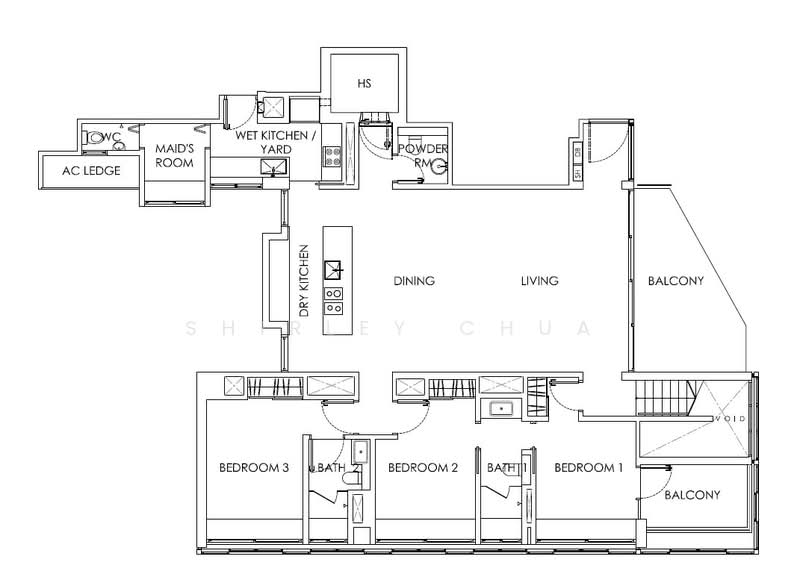 The Oliv @ Balmoral, 11C Balmoral Road, 4 Bedrooms, 3,337 sqft, Apartment For Rent, by Shirley Chua, 500068231 - PropertyGuru.com.sg