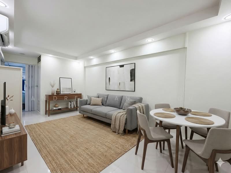 215 Yishun Street 21 HDB Flat For Sale at S$ 480,000 | PropertyGuru Singapore - Living Room