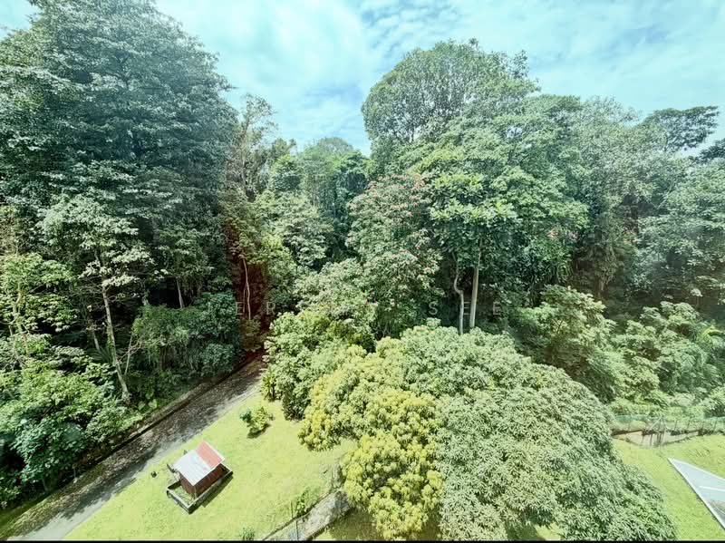 Hume Park II Condominium For Sale at S$ 3,800,000 | PropertyGuru Singapore - Greenery View From Kitchen