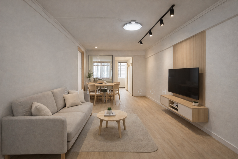 1 Lorong 7 Toa Payoh HDB Flat For Sale at S$ 350,000 | PropertyGuru Singapore - Living Room