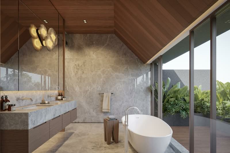 D19 Serangoon Brand New 6 Ensuite Semi-D with Lift & Pool Semi-Detached House For Sale at S$ 8,400,000 | PropertyGuru Singapore - Bathroom