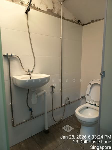Little India Dalhousie Shophouse, Dalhousie Lane, 130 sqft, Shop / Shophouse For Rent, by Jefferson Goh, 500068435 - Bathroom - CommercialGuru.com.sg