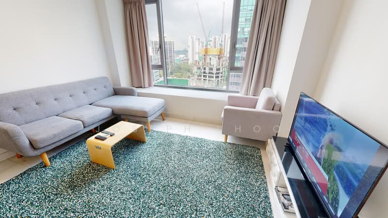 Altez, 16 Enggor Street, 1 Bedroom, 603 sqft, Condominium For Rent, by Joseph Khoo, 500068494 - Living Room - PropertyGuru.com.sg