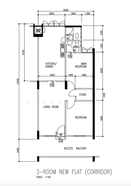 150 Ang Mo Kio Avenue 5 HDB Flat For Sale at S$ 448,000 | PropertyGuru Singapore