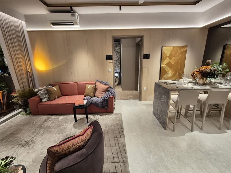 River Modern Condominium For Sale at S$ 2,506,000 | PropertyGuru Singapore - Living Room