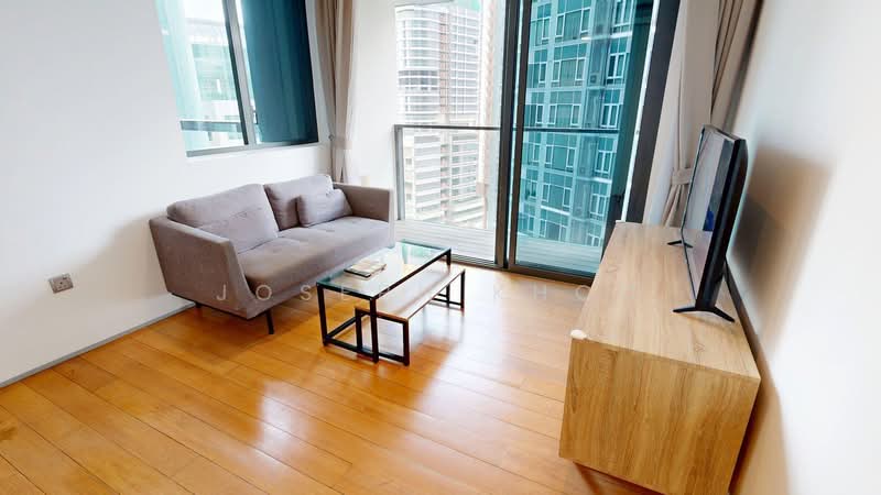 Skysuites @ Anson, 8 Enggor Street, 2 Bedrooms, 677 sqft, Condominium For Rent, by Joseph Khoo, 500068614 - Living Room - PropertyGuru.com.sg
