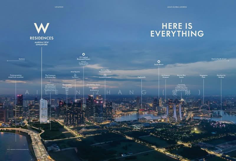 W Residences Marina View - Singapore Condominium For Sale at S$ 2,407,000 | PropertyGuru Singapore - Exterior