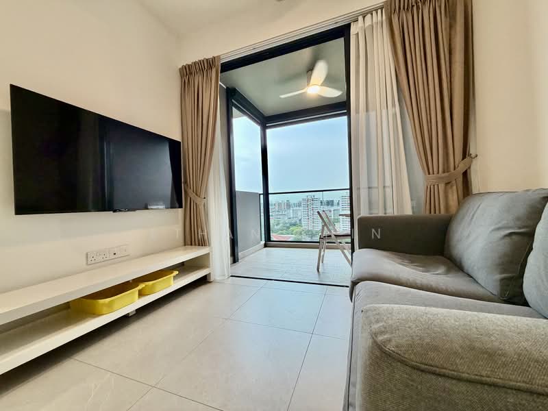 The Antares, 19 Mattar Road, 2 Bedrooms, 710 sqft, Condominium For Rent, by Ethan Chin, 500068654 - Living Room - PropertyGuru.com.sg