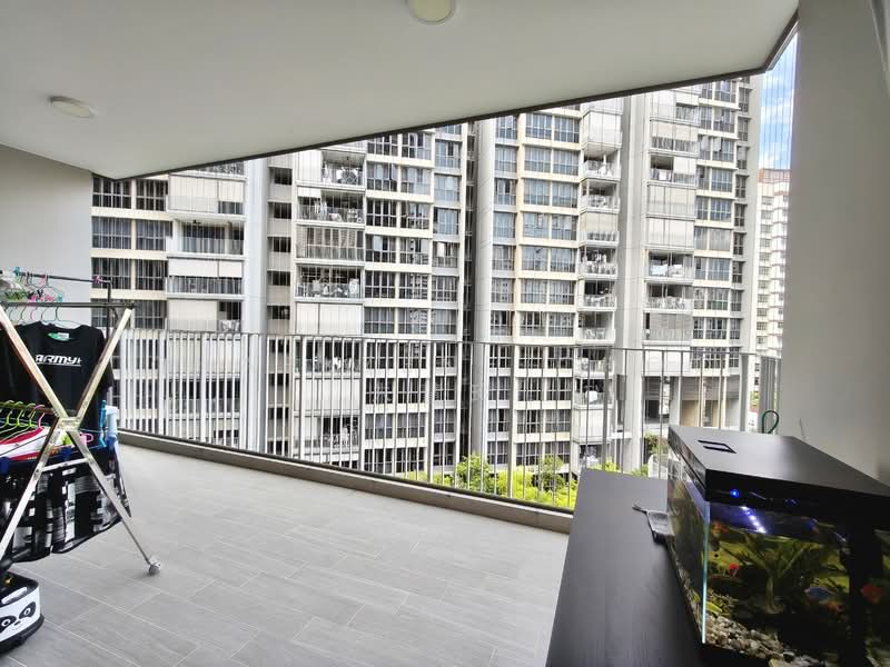 Rivercove Residences EC, 28 Anchorvale Ln, 4 Bedrooms, 1,216 sqft, Condominium For Sale, by Charlyene Choo 朱慧玲, 500068687 - Balcony Ideal For Alfresco Dining - PropertyGuru.com.sg