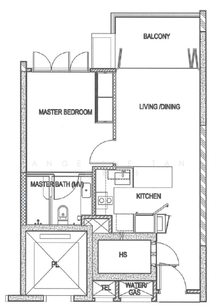 Hillsta, 66 Phoenix Road, 1 Bedroom, 570 sqft, Condominium For Rent, by Angeline Tan (陈慧恩), 500068711 - PropertyGuru.com.sg