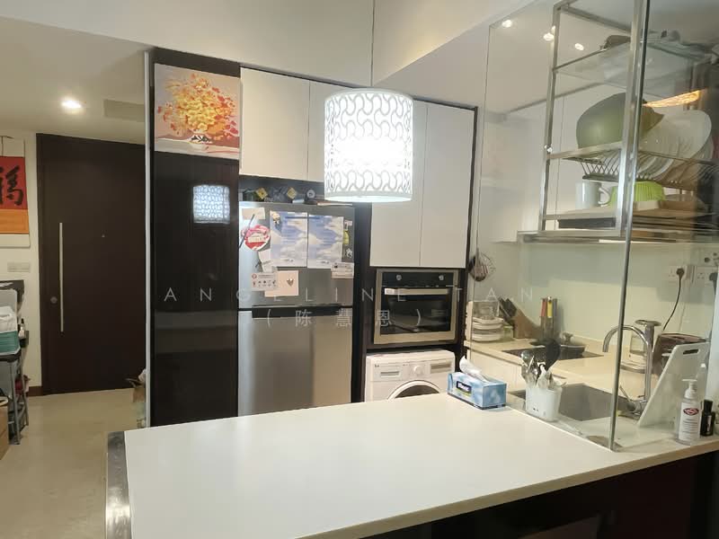 Hillsta, 66 Phoenix Road, 1 Bedroom, 570 sqft, Condominium For Rent, by Angeline Tan (陈慧恩), 500068711 - Kitchen - PropertyGuru.com.sg