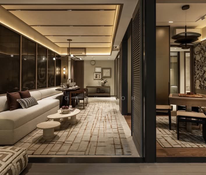 The Robertson Opus Condominium For Sale at S$ 1,598,000 | PropertyGuru Singapore - Living Room