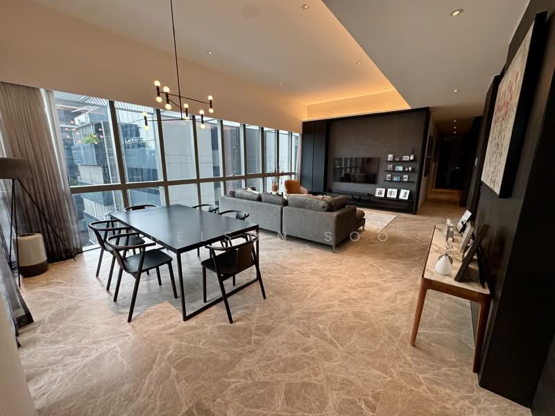 Leedon Residence Condominium For Sale at S$ 10,950,000 | PropertyGuru Singapore - Living Room