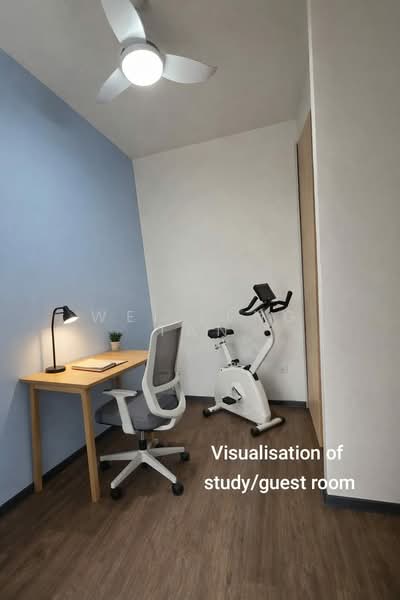 Gem Residences, 1 Lorong 5 Toa Payoh, 2 Bedrooms, 570 sqft, Condominium For Rent, by Wei Leng Tan, 500068742 - Study - PropertyGuru.com.sg