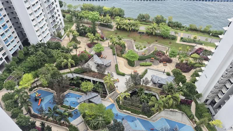 Northshore Straitsview, 421B Northshore Drive, 2 Bedrooms, 1,001 sqft, HDB Flat For Rent, by Stacey Ang, 500068810 - Nice Garden within Development - PropertyGuru.com.sg