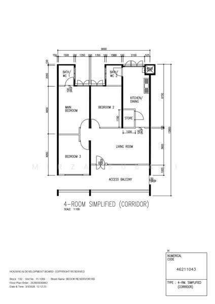 132 Bedok Reservoir Road HDB Flat For Sale at S$ 600,000 | PropertyGuru Singapore