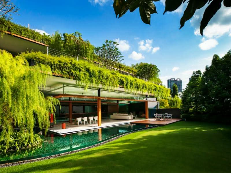 BISHOPSGATE GCB ⭐️ STUNNING BEAUTY ⭐️ PANORAMIC VIEW ⭐️ CLUB FACILITIES ☎️ PAM 90228600, Cable Road/ Jervois / Nathan Rd/ Mt Echo/Bishopsgate, 5 Bedrooms, 8,000 sqft, Good Class Bungalow For Rent, by Pamela Chong, 500068886 - Exterior - PropertyGuru.com.sg