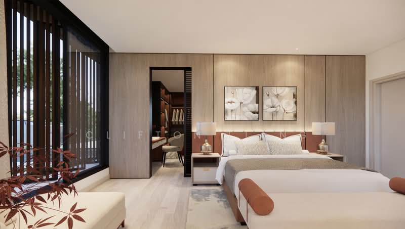 💫 Lux New Bt Timah Linked Bungalow Semi-Detached House For Sale at S$ 15,800,000 | PropertyGuru Singapore - Bedroom