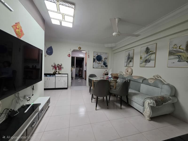 621 Woodlands Drive 52, 621 Woodlands Drive 52, 3 Bedrooms, 1,076 sqft, HDB Flat For Sale, by Jessie Tan, 500068963 - Living Room - PropertyGuru.com.sg