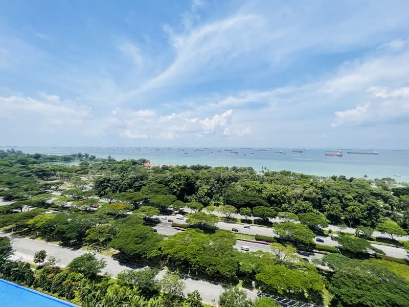 Seaside Residences, 18 Siglap Link, 2 Bedrooms, 786 sqft, Apartment For Rent, by Michael Chin 陈俊雄, 500069021 - Balcony View 1 - PropertyGuru.com.sg