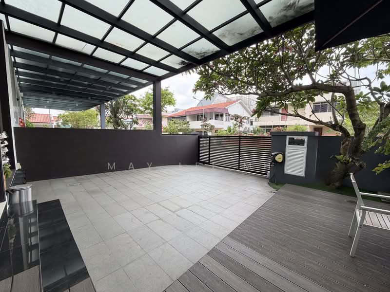 Feeehold Joo Chiat Corner Terrace, , 6 Bedrooms, 4,050 sqft, Corner Terrace For Sale, by May Lee MH, 500069095 - Car Porch - PropertyGuru.com.sg