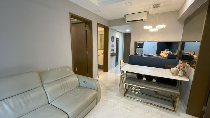 Living + Dining Room (View 2)