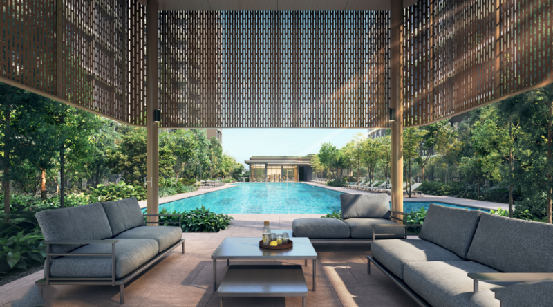 Pinery Residences Condominium For Sale at S$ 1,375,000 | PropertyGuru Singapore - Pool