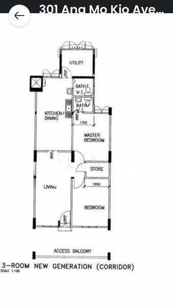 For Sale 301 Ang Mo Kio Avenue 3