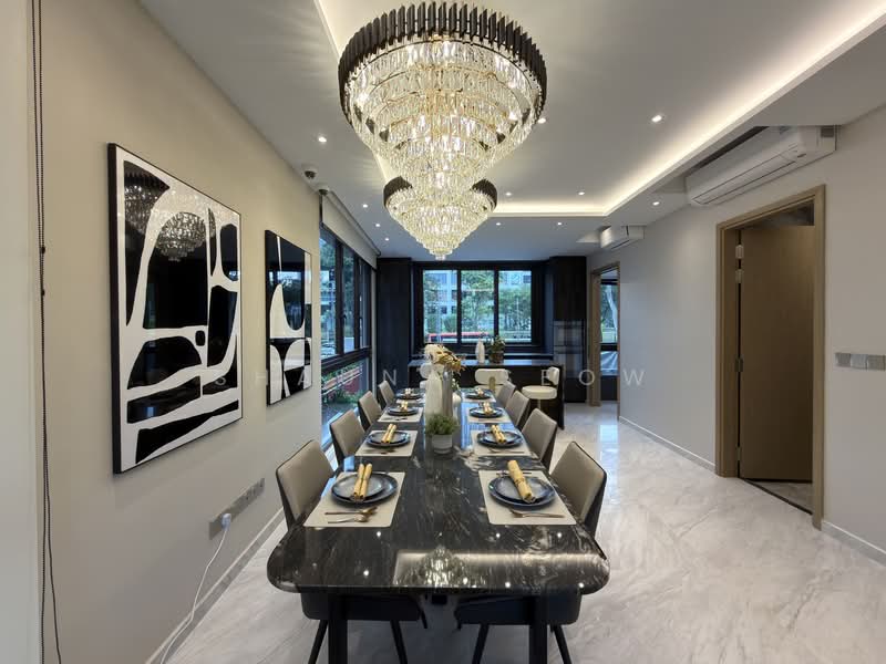 Brand New Corner Terrace in Novena D11 ❤️ Move In Now! Corner Terrace For Sale at S$ 8,688,000 | PropertyGuru Singapore - Dining Room