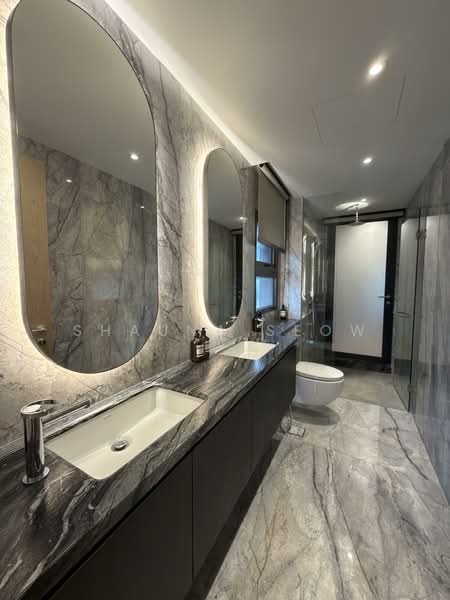 Brand New Inter-Terrace in Novena D11 ❤️ Move In Now! Terraced House For Sale at S$ 7,880,000 | PropertyGuru Singapore - Bathroom