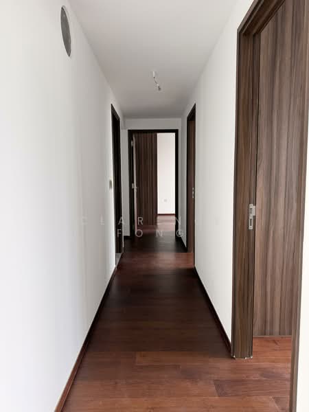 Lentor Modern, 3 Lentor Central, 3 Bedrooms, 1,109 sqft, Condominium For Rent, by Clarence Fong, 500069317 - Corridor - PropertyGuru.com.sg