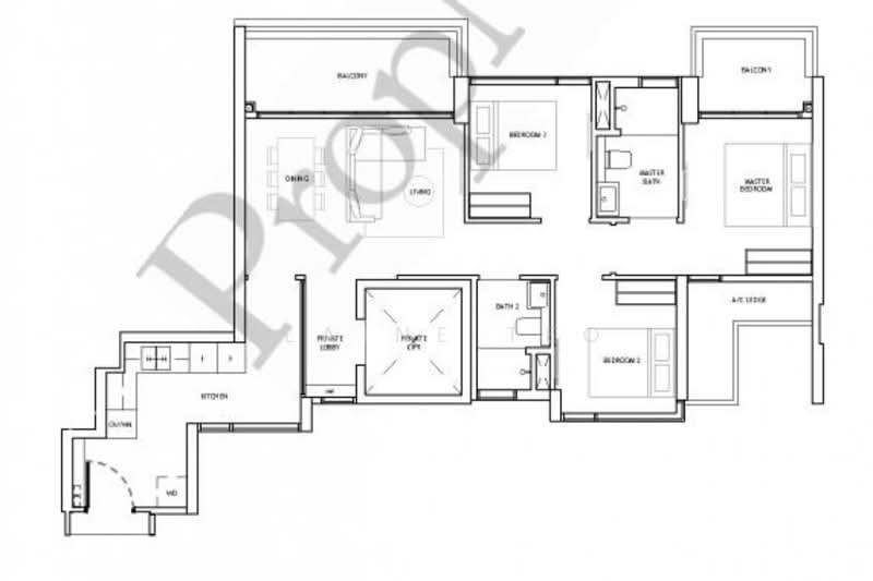 The Landmark, 173 Chin Swee Road, 3 Bedrooms, 1,076 sqft, Condominium For Rent, by Elaine Teo, 500069397 - PropertyGuru.com.sg