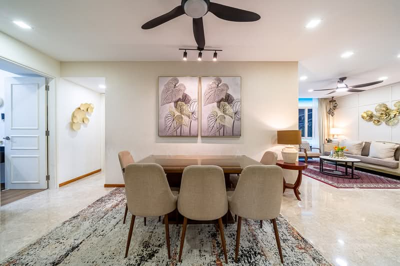 Dahlia Park Condo Condominium For Sale at S$ 2,190,000 | PropertyGuru Singapore - Dining Room